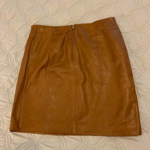 Genuine Leather skirt